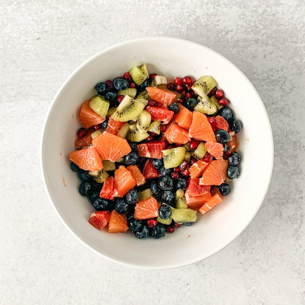 Winter Fruit Salad - Scratchmade Southern