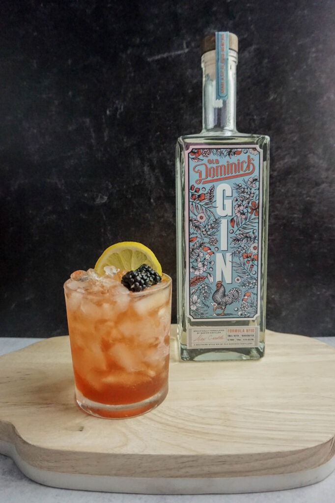 gin bramble cocktail