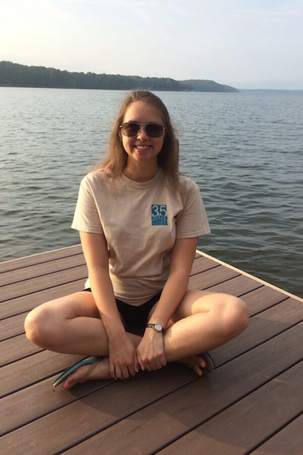 kate at lake summer highlight