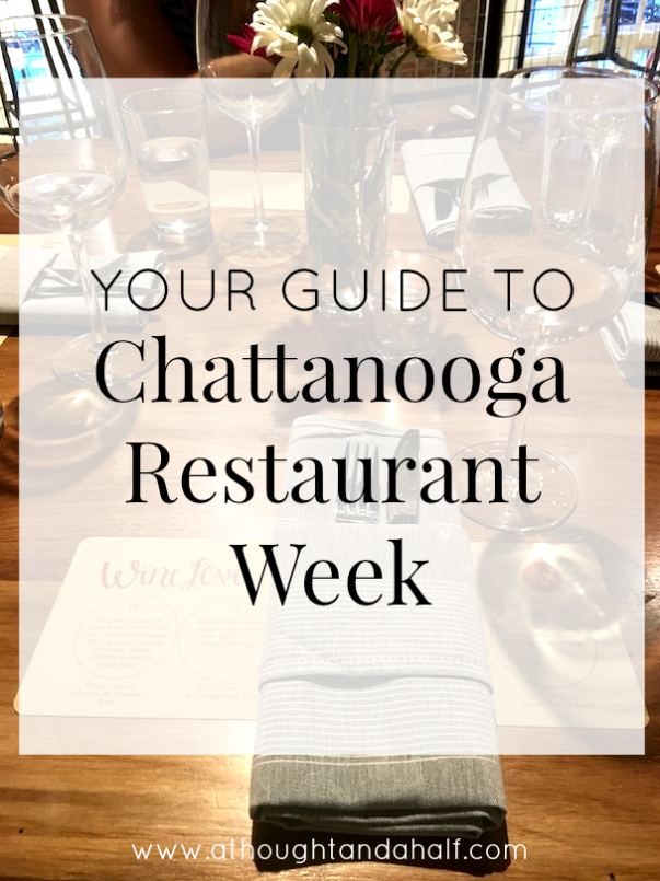 guide to chattanooga restaurant week